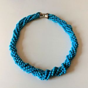 Custom Turquoise Beaded Necklace from Shanghai